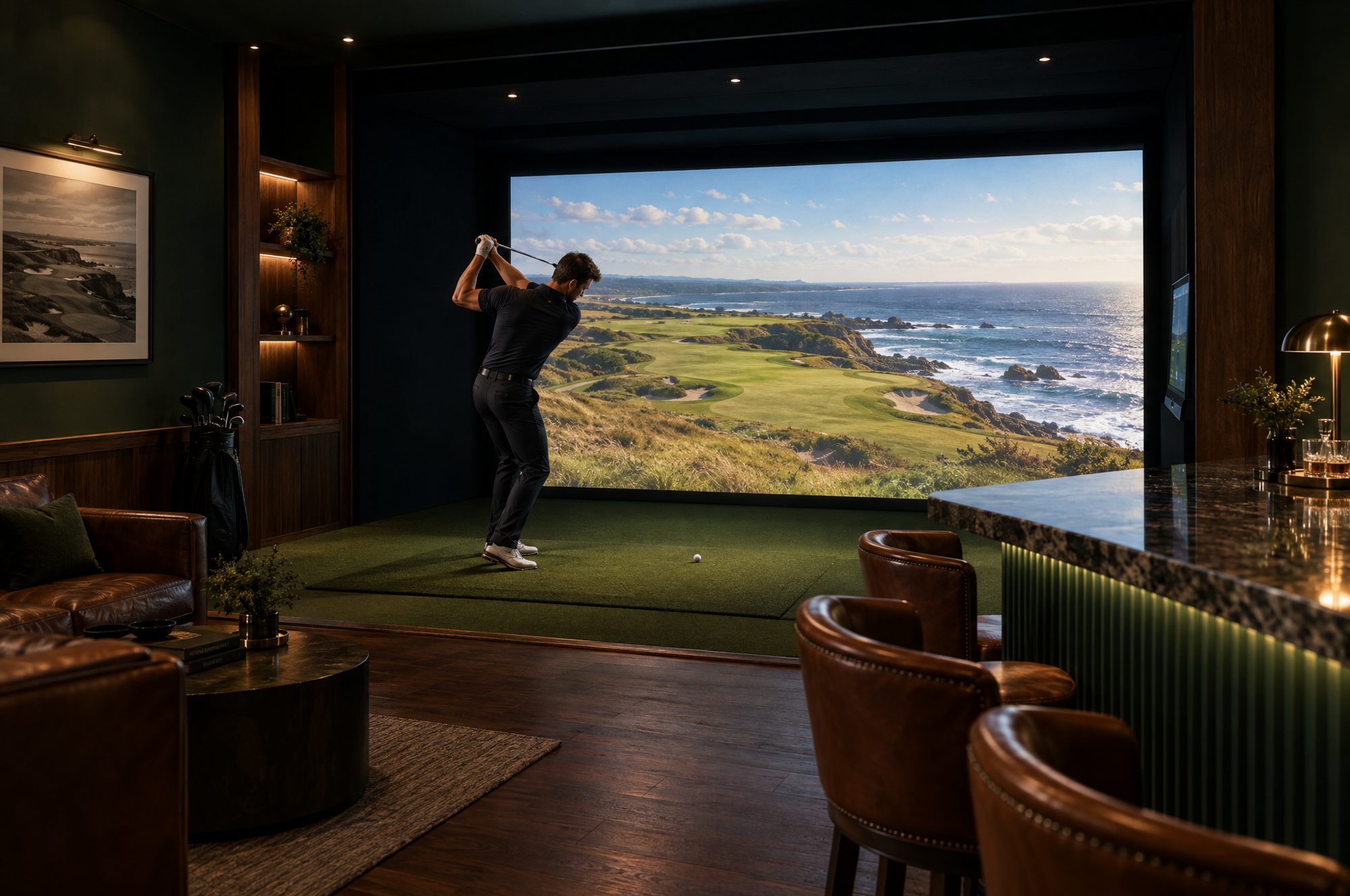 Private Trackman bays